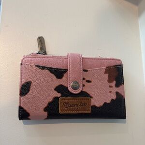 Wrangler Cow Print Bifold